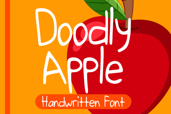 Doodly Apple Font - Featured Image