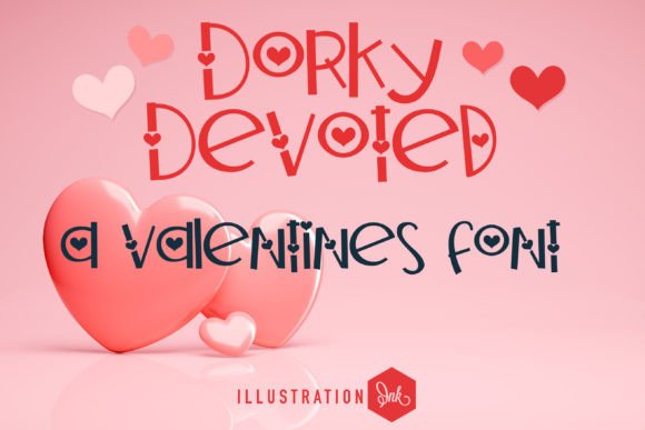 Dorky Devoted Font - Featured Image