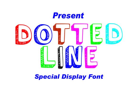 Dotted Line Font - Featured Image