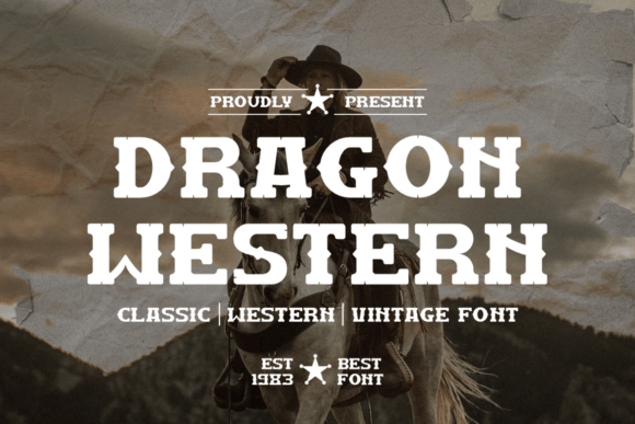 Dragon Western Font - Featured Image