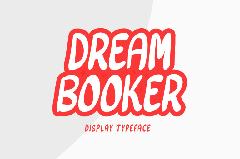 Dream Booker Font - Featured Image