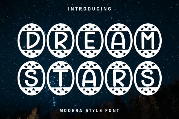 Dream Stars Font - Featured Image