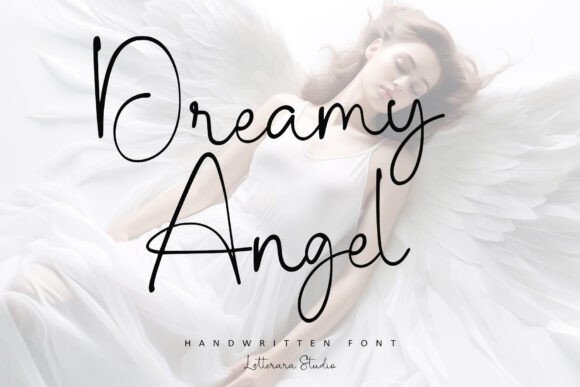 Dreamy Angel Font - Featured Image