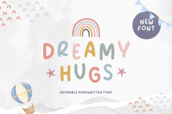 Dreamy Hugs Font - Featured Image