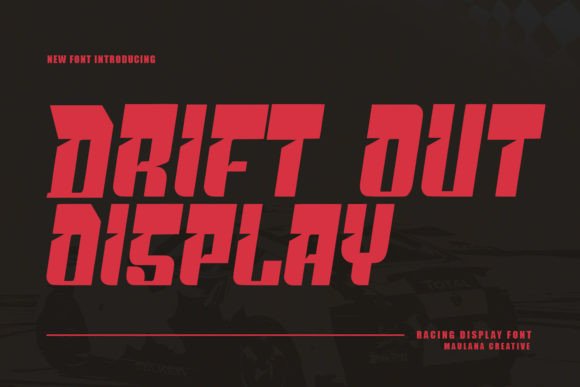 Drift out Font - Featured Image