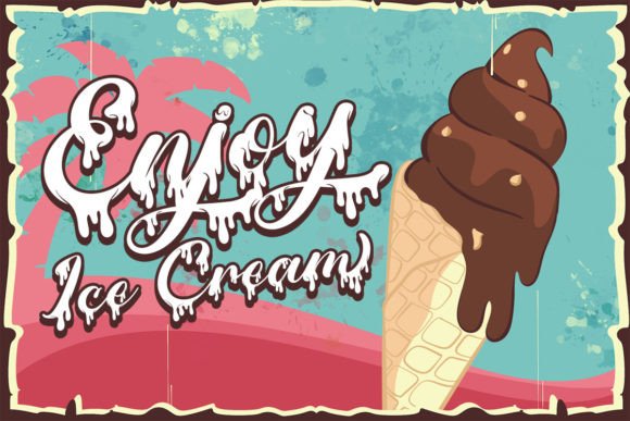 Drip Style Font - Featured Image