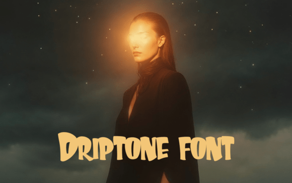 Driptone Font - Featured Image