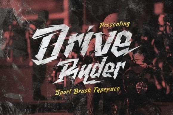 Drive Ryder Font - Featured Image