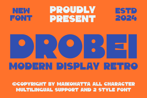 Drobei Font - Featured Image