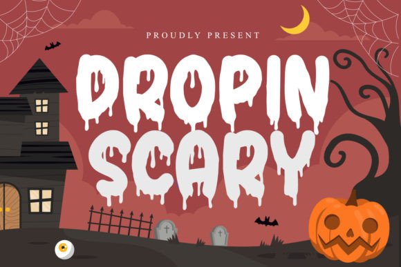 Dropin Scary Font - Featured Image