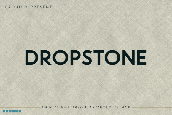 Dropstone Font - Featured Image