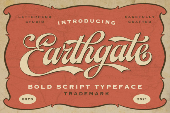 Earthgate Font - Featured Image