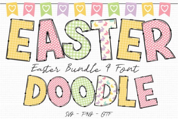 Easter Alpha Font - Featured Image