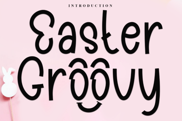 Easter Groovy Font - Featured Image