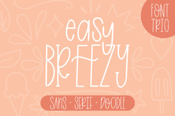 Easy Breezy Font - Featured Image