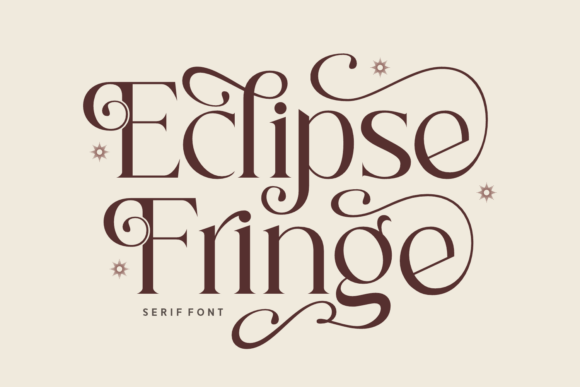 Eclipse Fringe Font - Featured Image