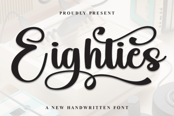 Eighties Font - Featured Image