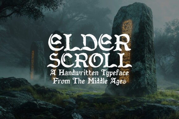 Elderscroll Font - Featured Image