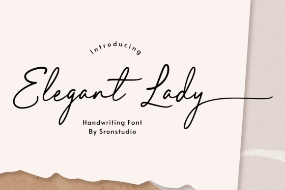 Elegant Lady Font - Featured Image