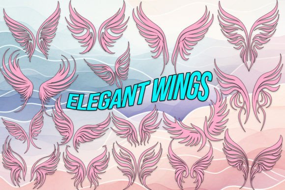 Elegant Wings Font - Featured Image