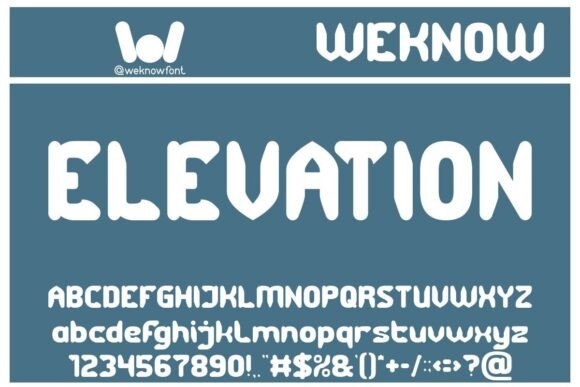 Elevation Font - Featured Image
