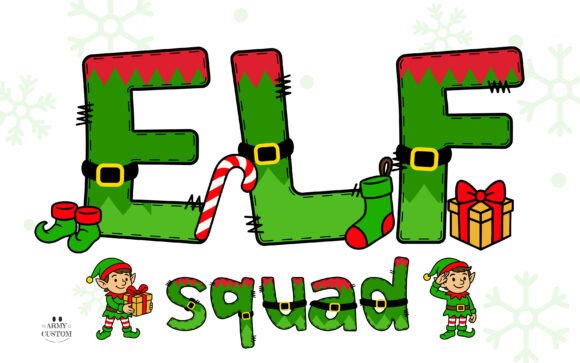 Elf Squad Font - Featured Image