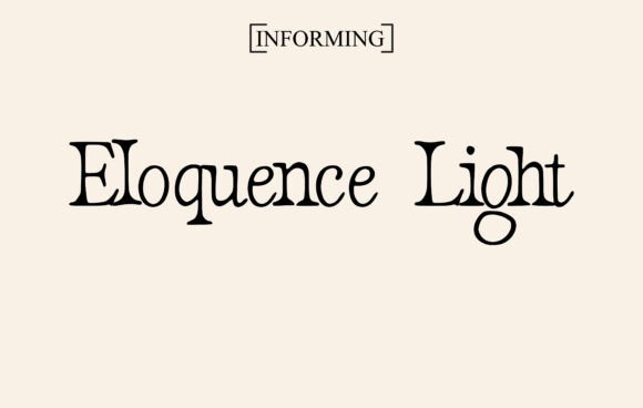 Eloquence Light Font - Featured Image