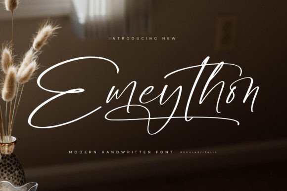 Emeython Font - Featured Image