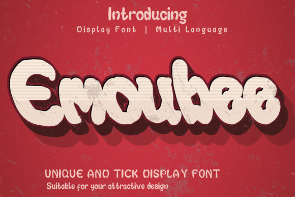 Emoubee Font - Featured Image