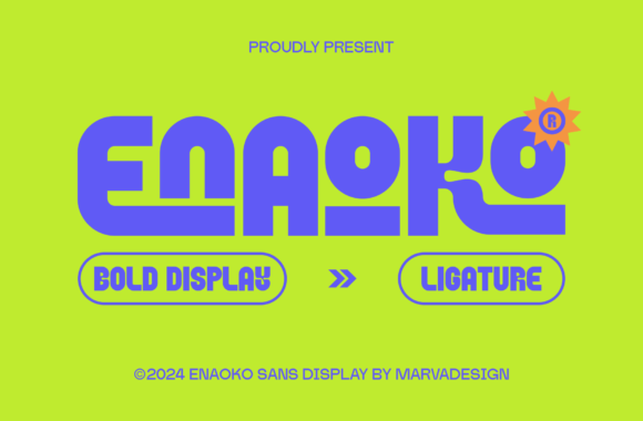 Enaoko Font - Featured Image