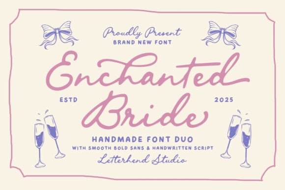 Enchanted Bride Font - Featured Image