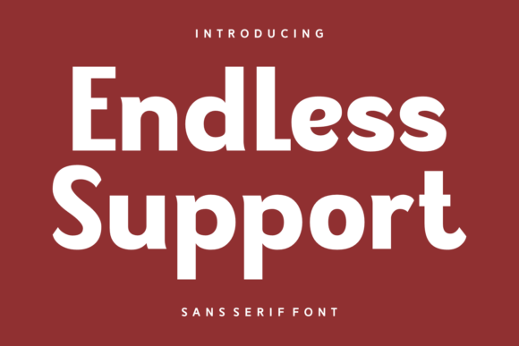 Endless Support Font - Featured Image