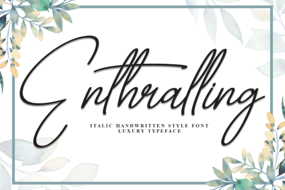 Enthralling Font - Featured Image