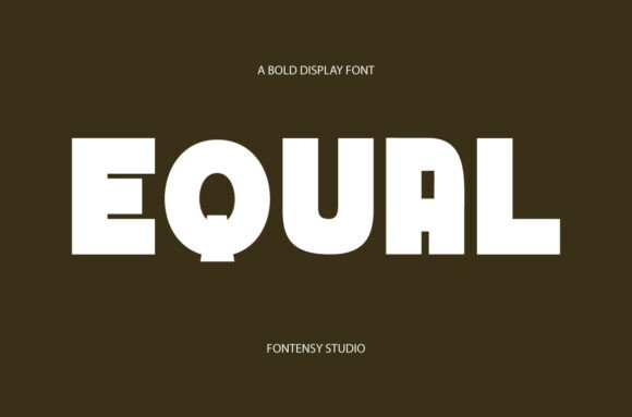 Equal Font - Featured Image
