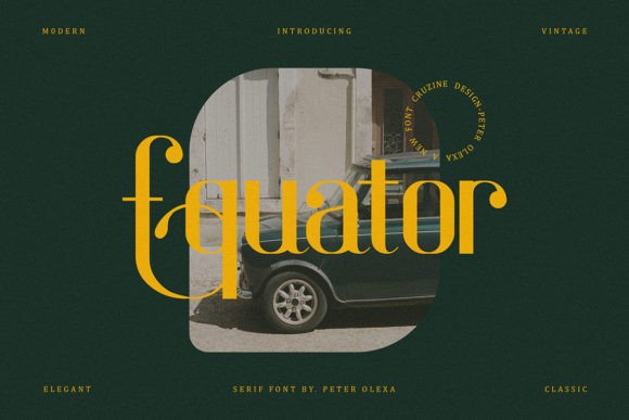 Equator Font - Featured Image