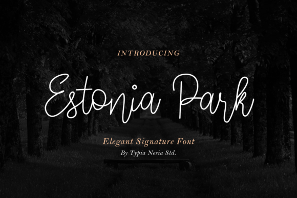 Estonia Park Font - Featured Image