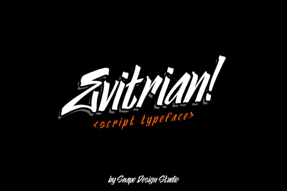 Evitrian Font - Featured Image