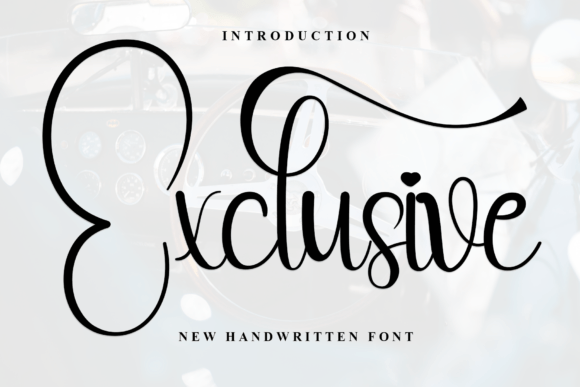 Exclusive Font - Featured Image