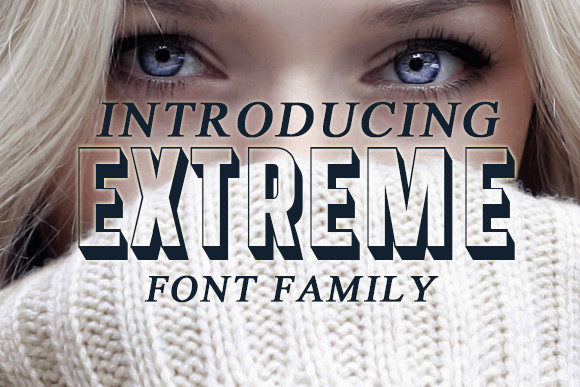 Extreme Font - Featured Image