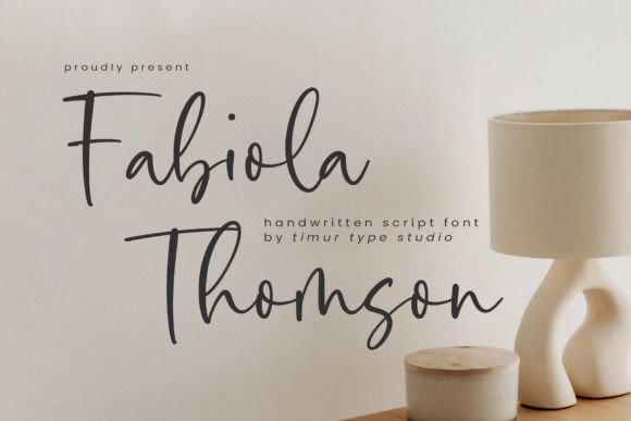 Fabiola Thomson Font - Featured Image