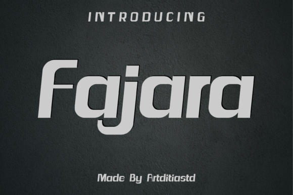 Fajara Font - Featured Image