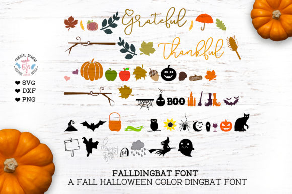 Fall Halloween Font - Featured Image