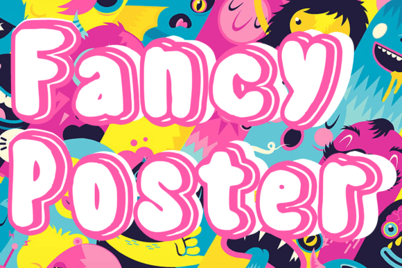 Fancy Poster Font - Featured Image