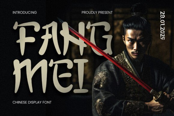 Fangmei Regular Font - Featured Image