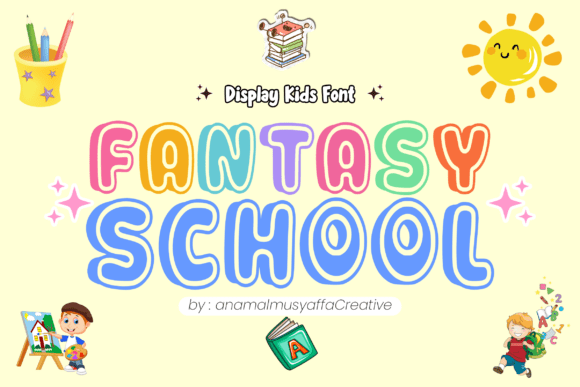 Fantasy School Font - Featured Image