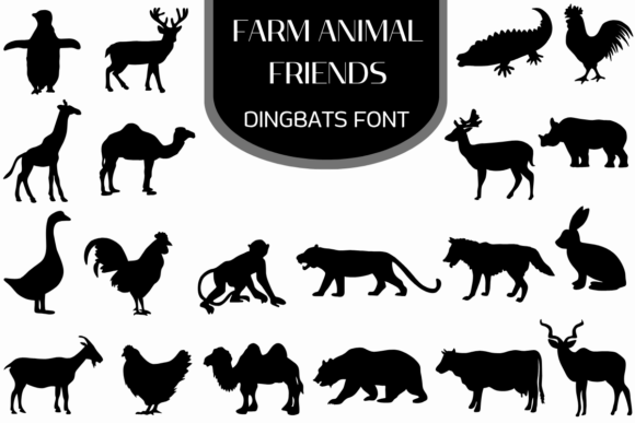 Farm Animal Friends Font - Featured Image