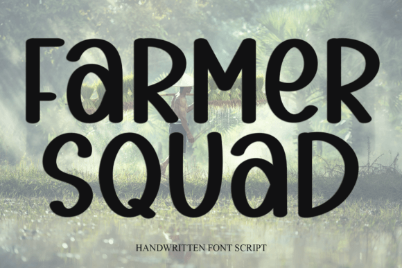 Farmer Squad Font - Featured Image