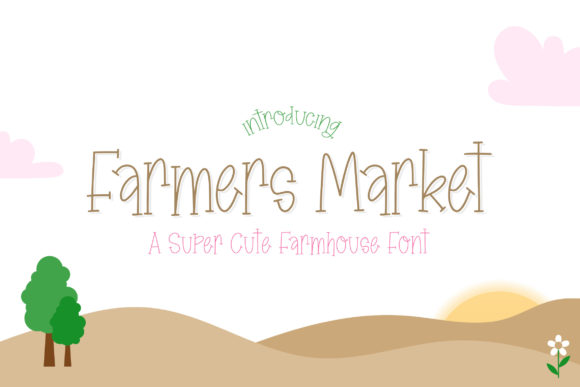 Farmers Market Font - Featured Image