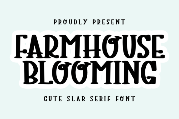 Farmhouse Blooming Font - Featured Image