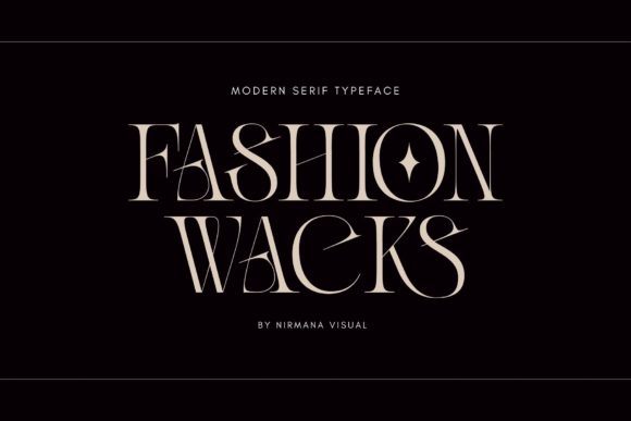 Fashion Wacks Font - Featured Image